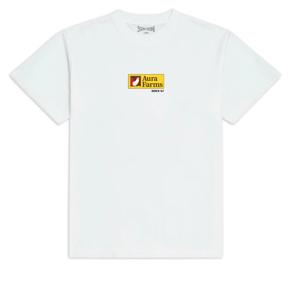 Sin Bin Six Seven T-Shirt - White - MD