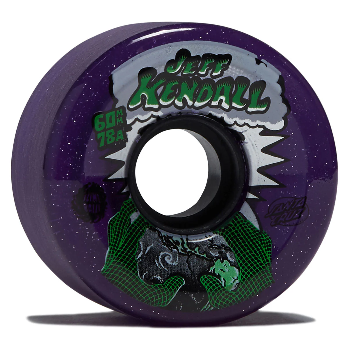 Slime Balls Kendall End Of The World Reissue OG Slime 78a Skateboard Wheels - Purple - 60mm