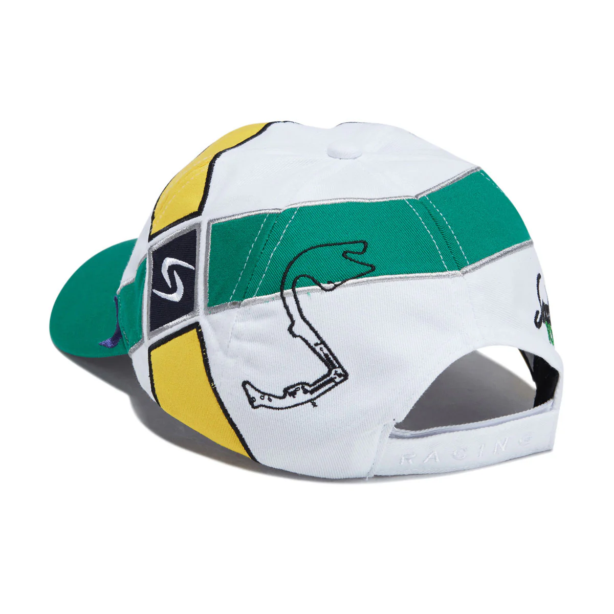 Snack Circuit Hat - White/Green/Yellow - Image 5