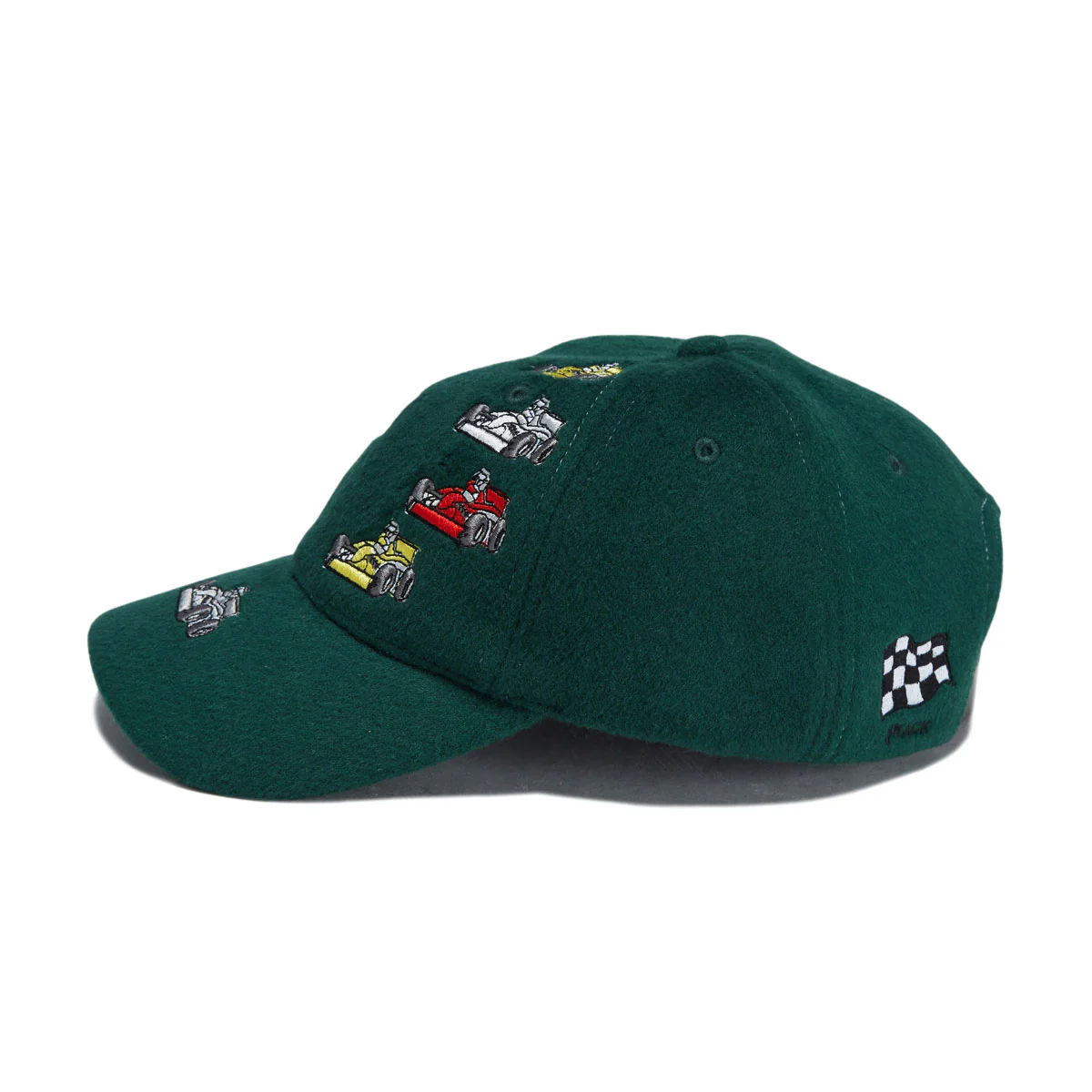 Snack Pole Position Hat - Green Wool - Image 4