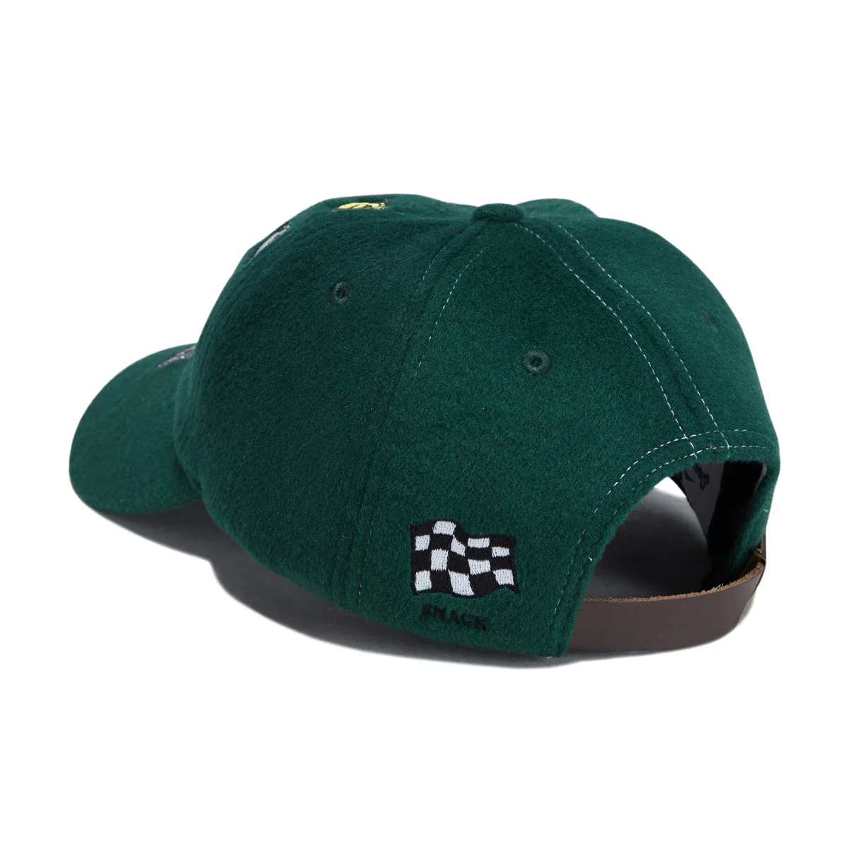 Snack Pole Position Hat - Green Wool - Image 5