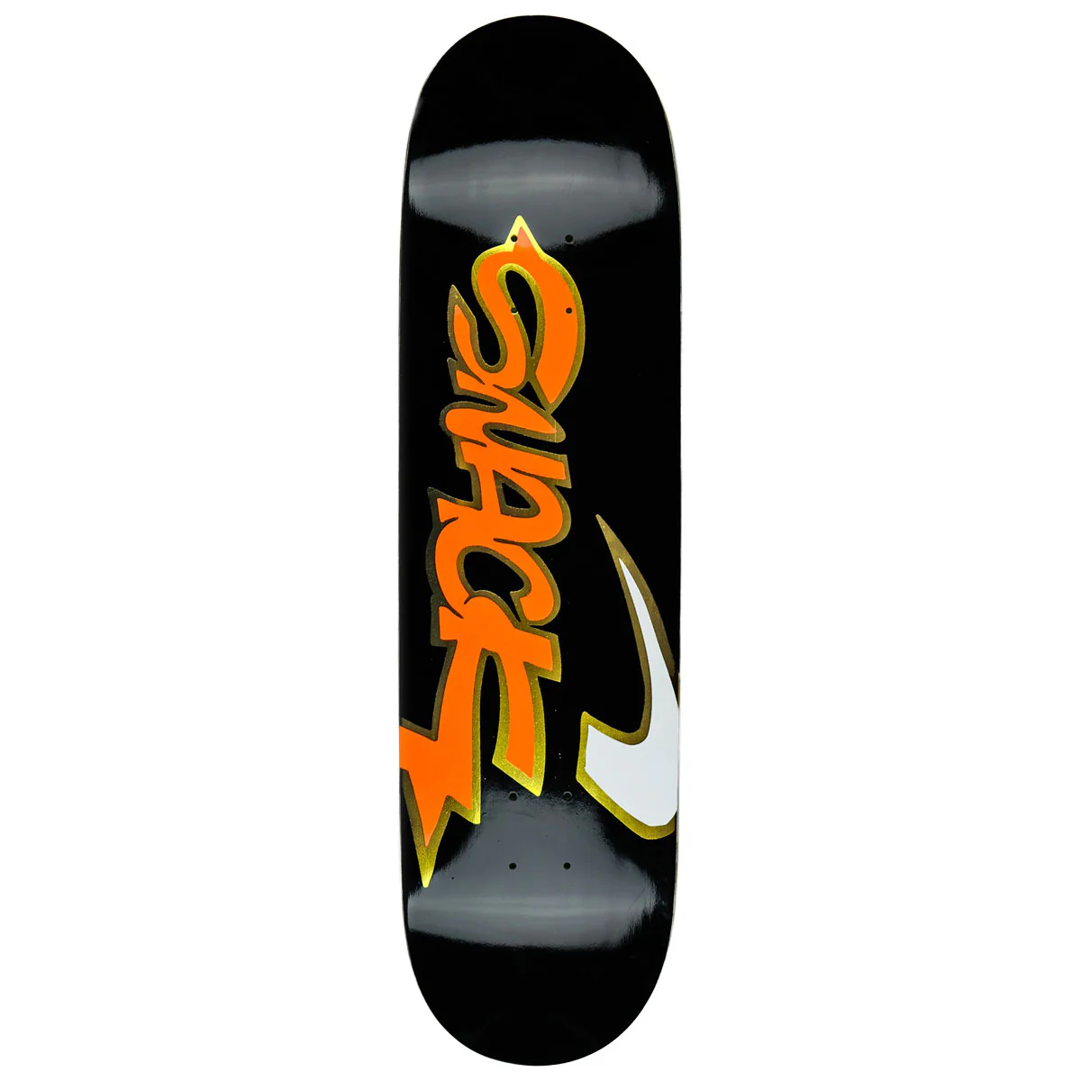 Snack Stroke Skateboard Deck - Black - 8.50"