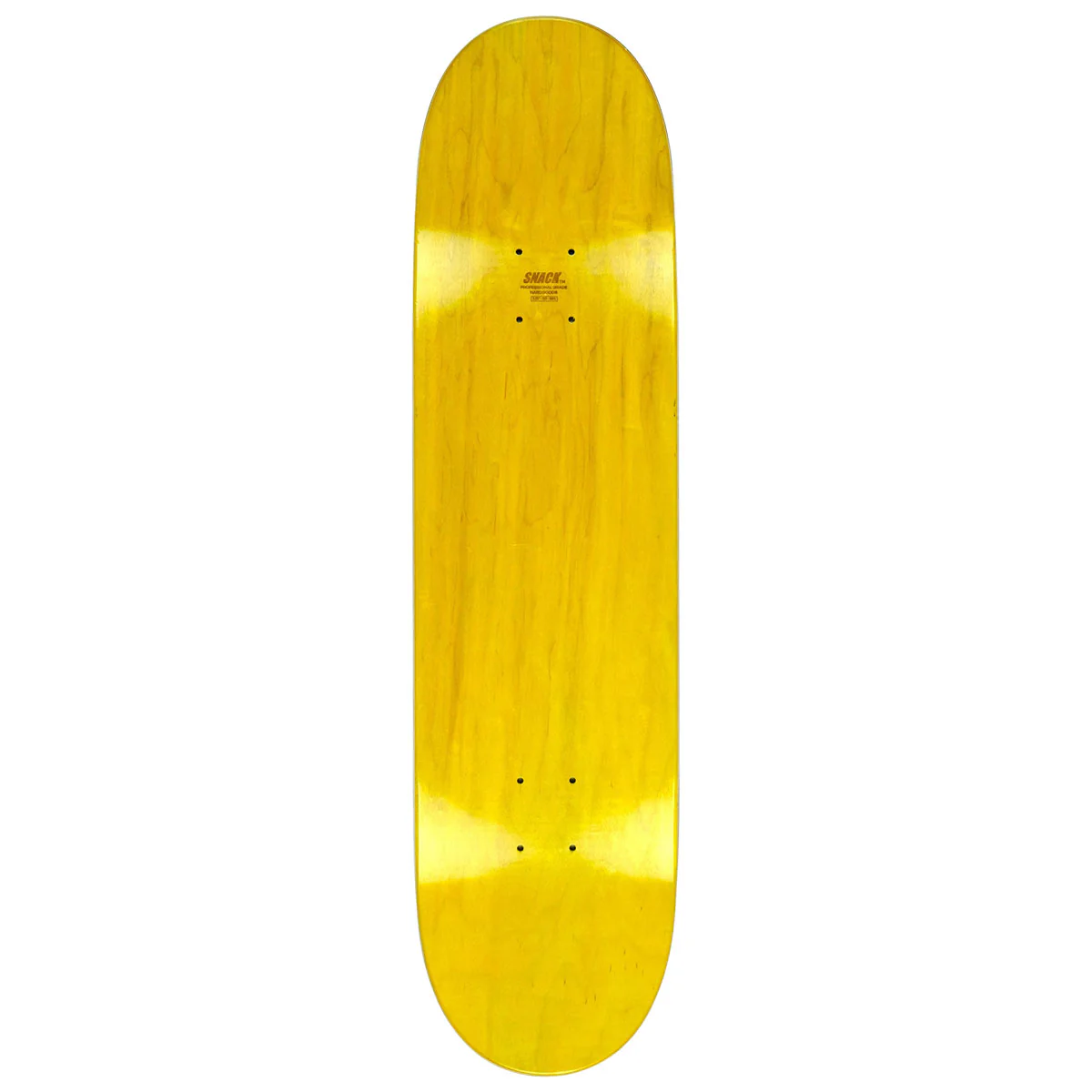 Snack Stroke Skateboard Deck - Black - 8.50" - Image 2