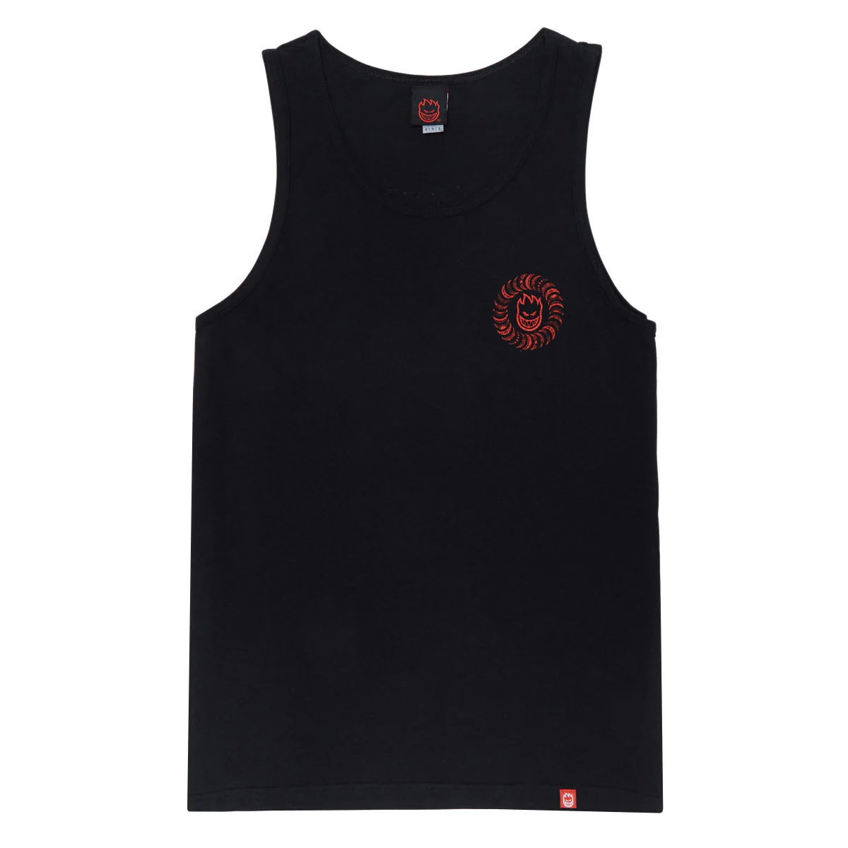 Spitfire Classic Swirl Paisley Tank Top - Black/Red