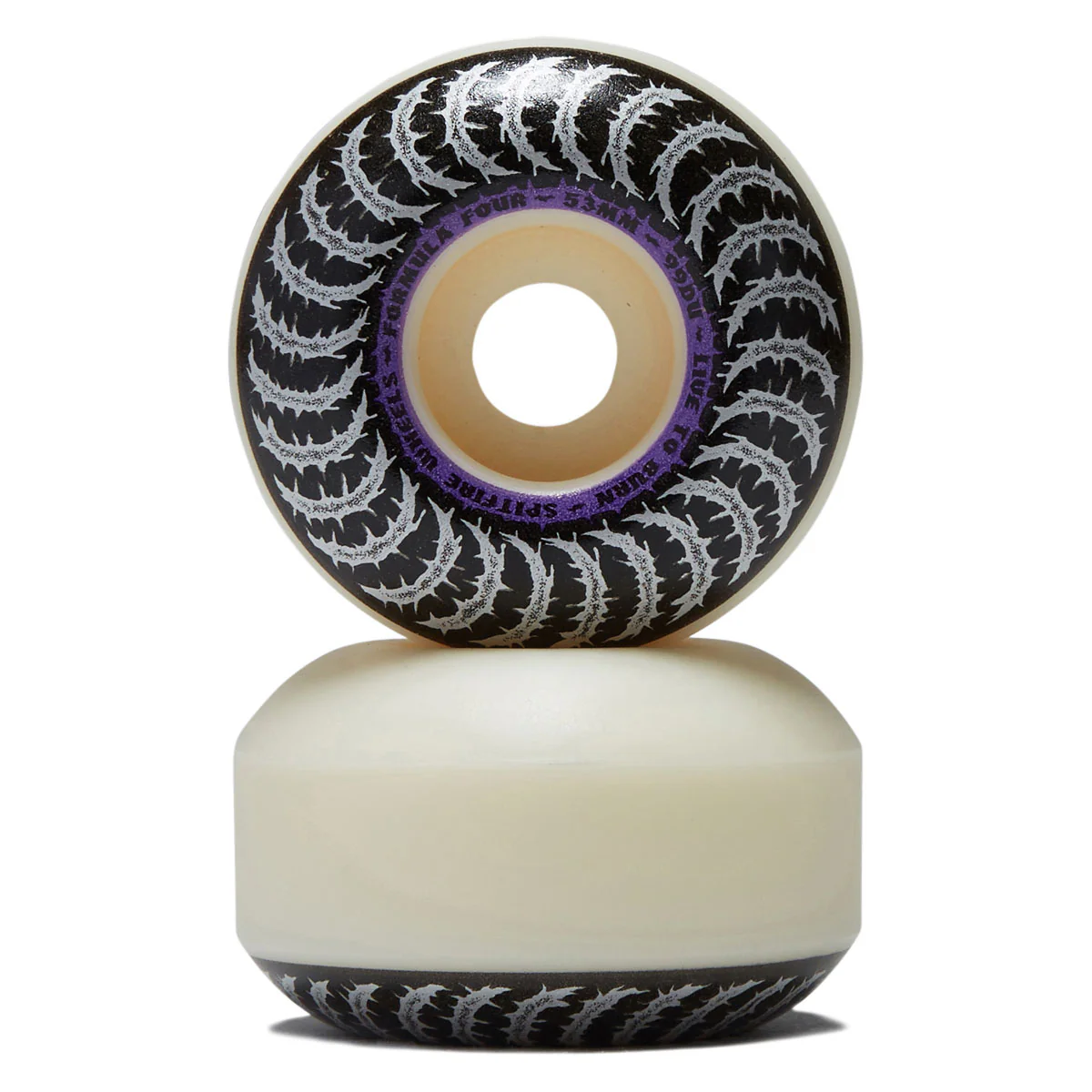 Spitfire F4 99d Deathmask II Classic Skateboard Wheels - Natural - 53mm - Image 2