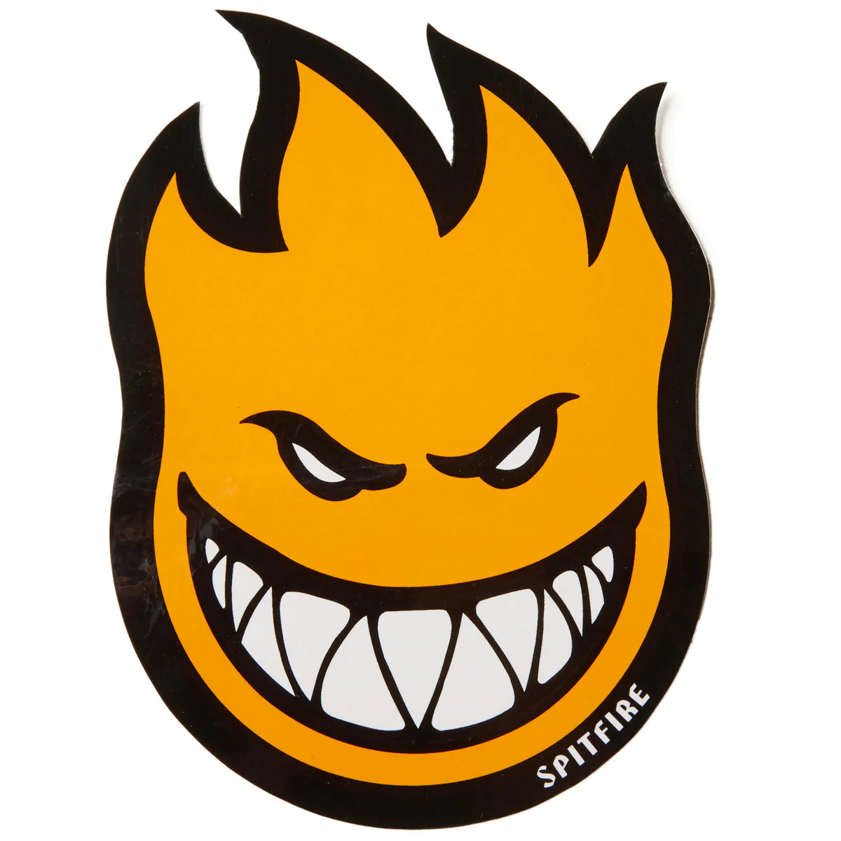 Spitfire Fireball Bighead MD Stickers - Orange