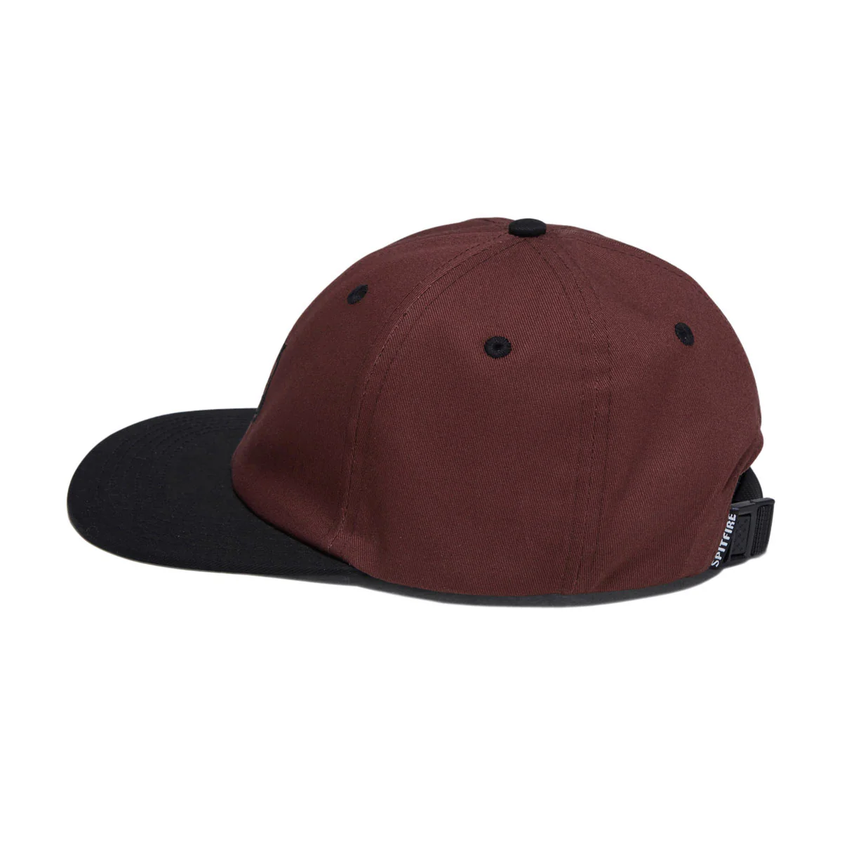 Spitfire Lil Bighead Strapback Hat - Burgundy/Black - Image 4
