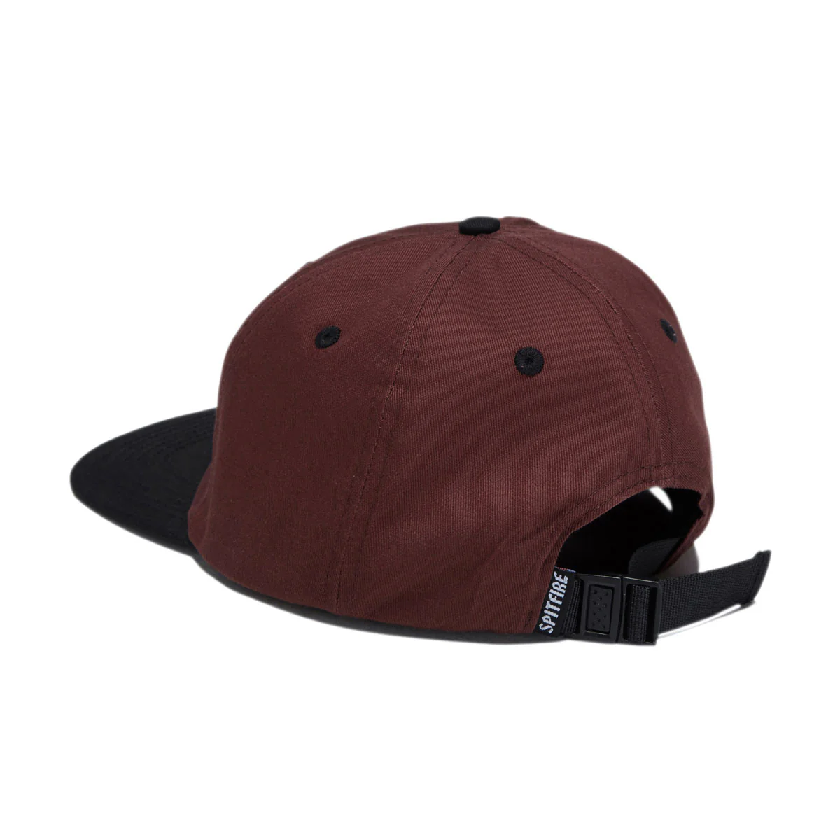 Spitfire Lil Bighead Strapback Hat - Burgundy/Black - Image 5