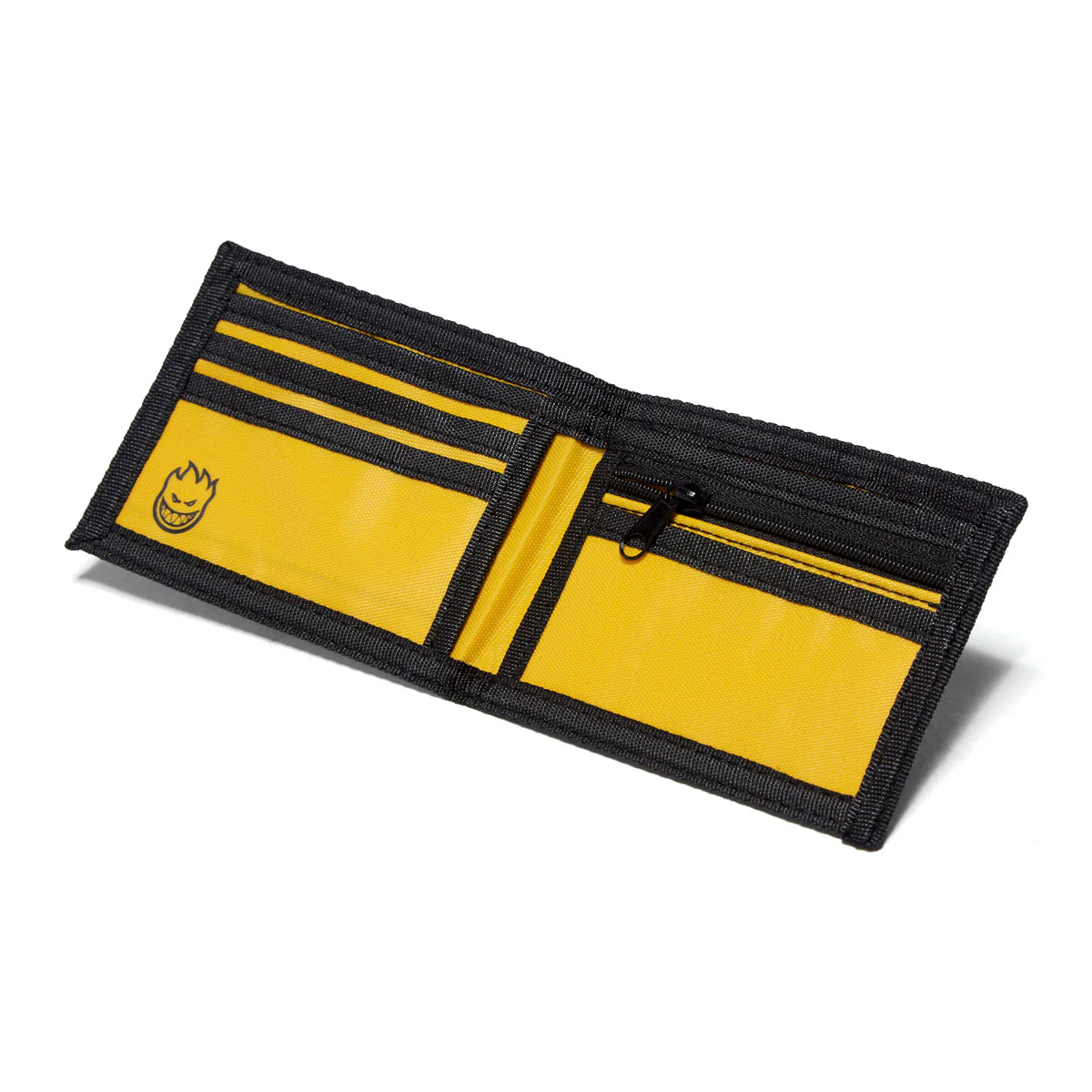 Spitfire Mushroom Bighead Bi-Fold Wallet - Black/Yellow - Image 2