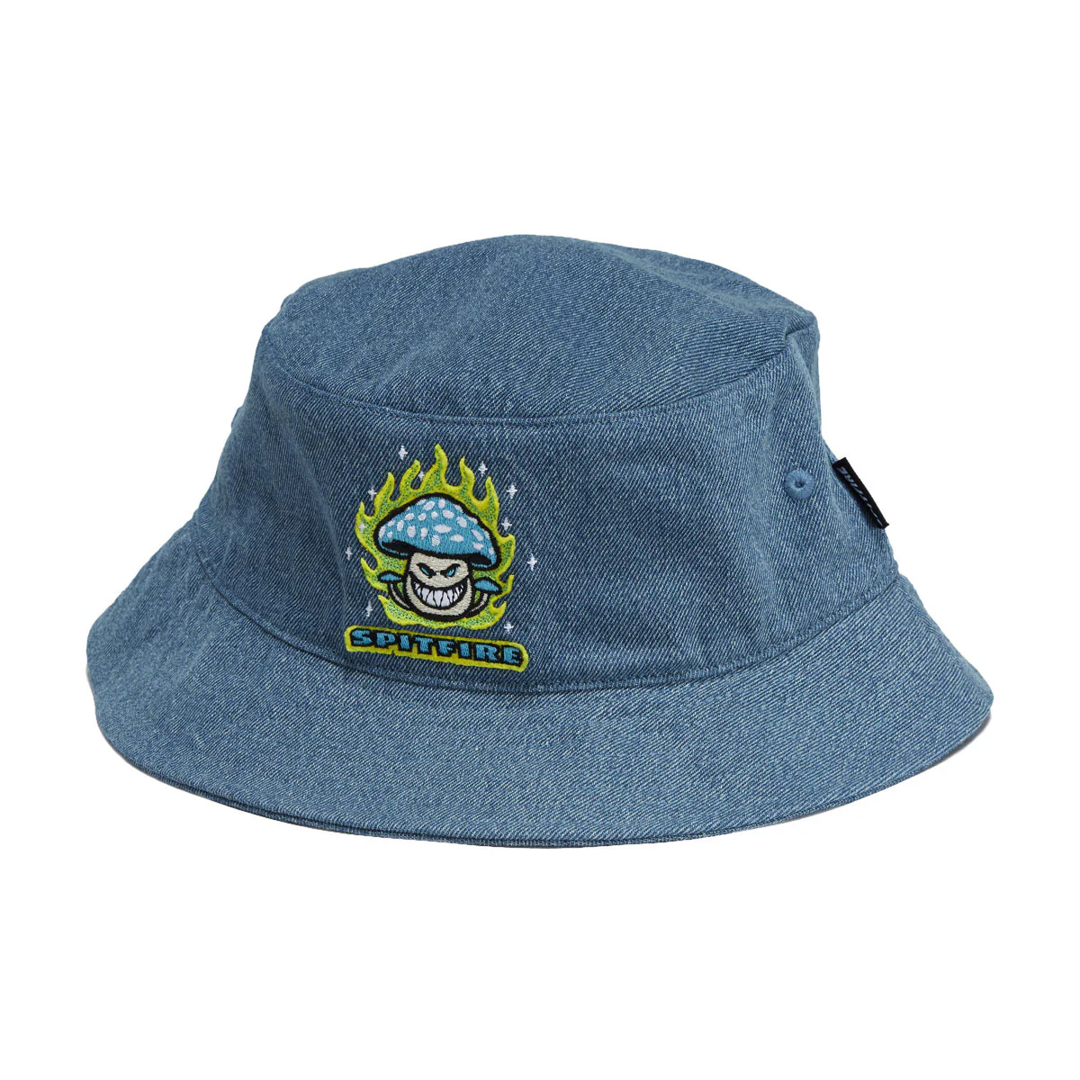 Spitfire Mushroom Bighead Bucket Hat - Washed Denim