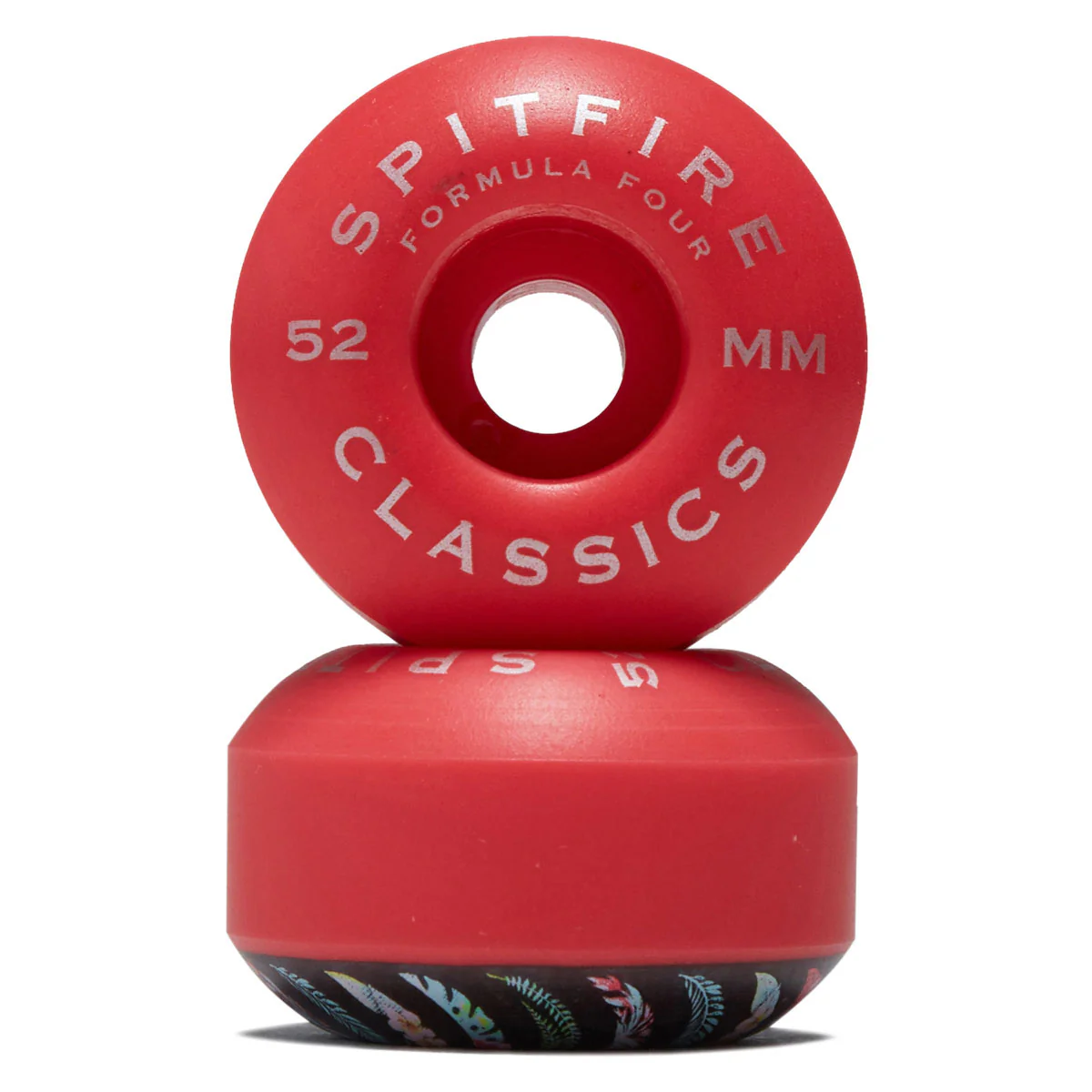 Spitfire Team Floral F4 99d Classic Skateboard Wheels - Pink - 52mm - Image 2