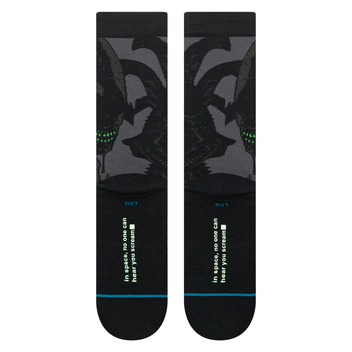 Stance Alien Crew Socks - Black - Image 3
