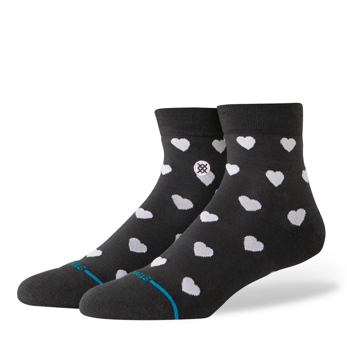 Stance Hearts Lowrider Socks - Charcoal