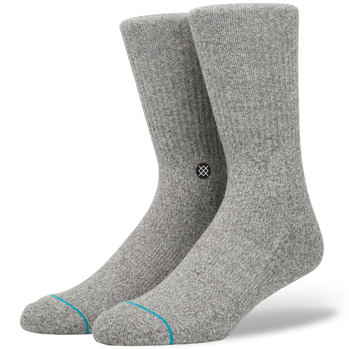 Stance Icon Socks - Grey Heather
