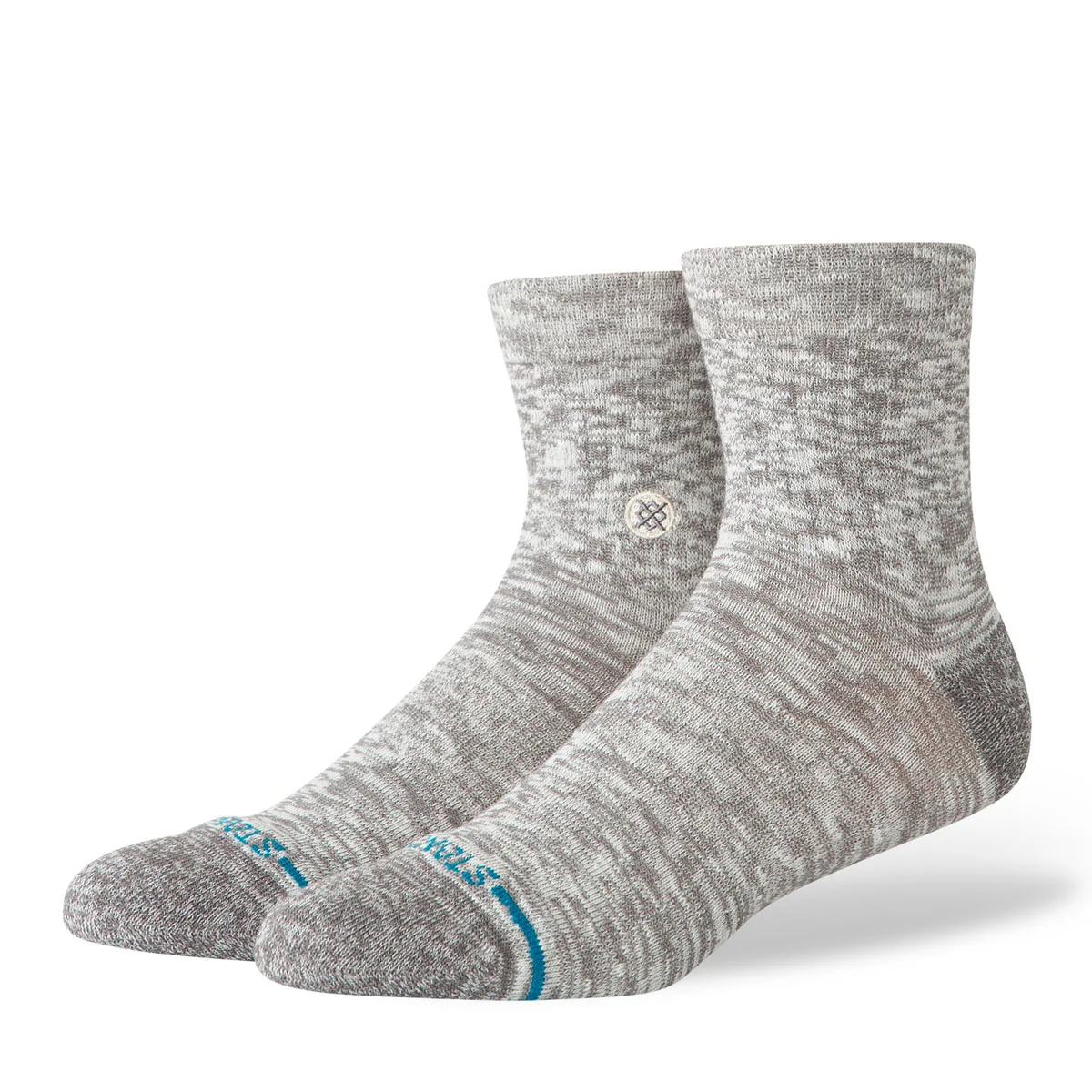 Stance Slub Quarter Socks - Grey
