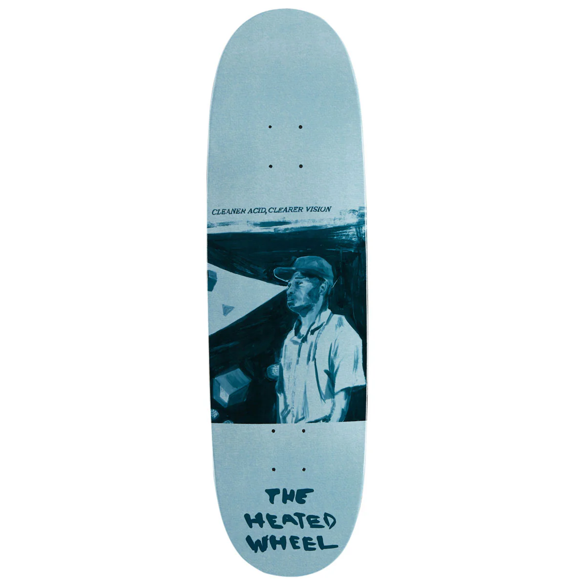 The Heated Wheel Cleaner Acid Egg Skateboard Deck - 8.75"