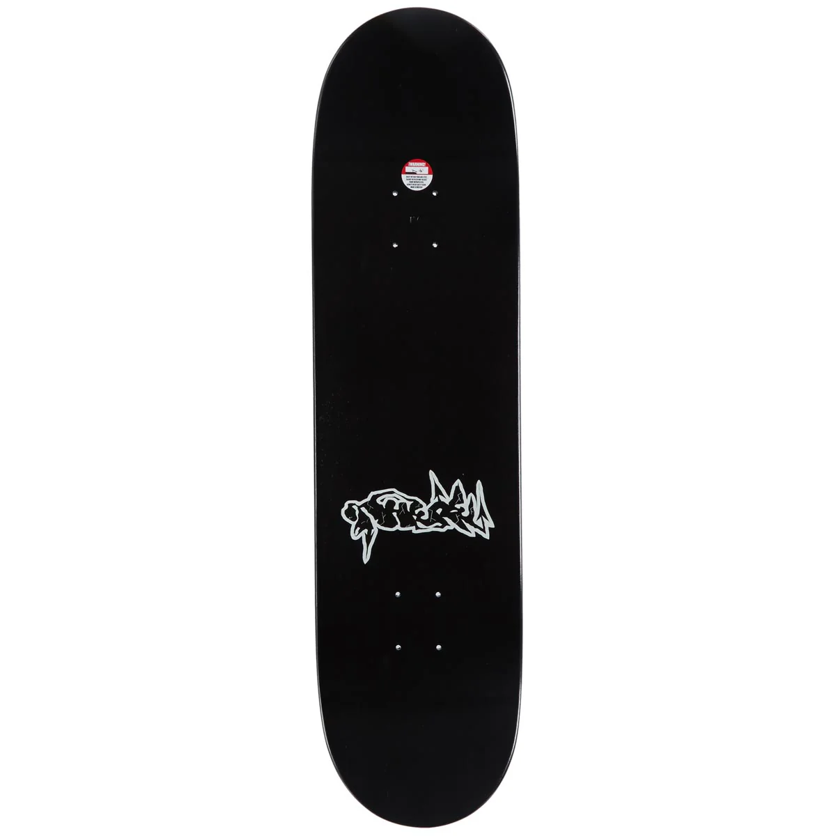 There Easyrider Marbie Angel Skateboard Deck - Black - 8.50" - Image 2