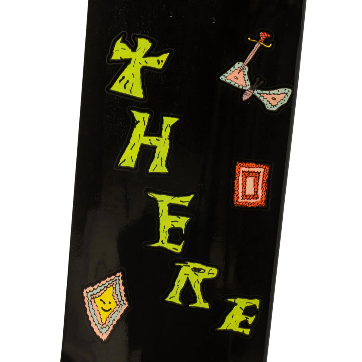 There Team Moth Skateboard Complete - Black - 8.25" - Image 3