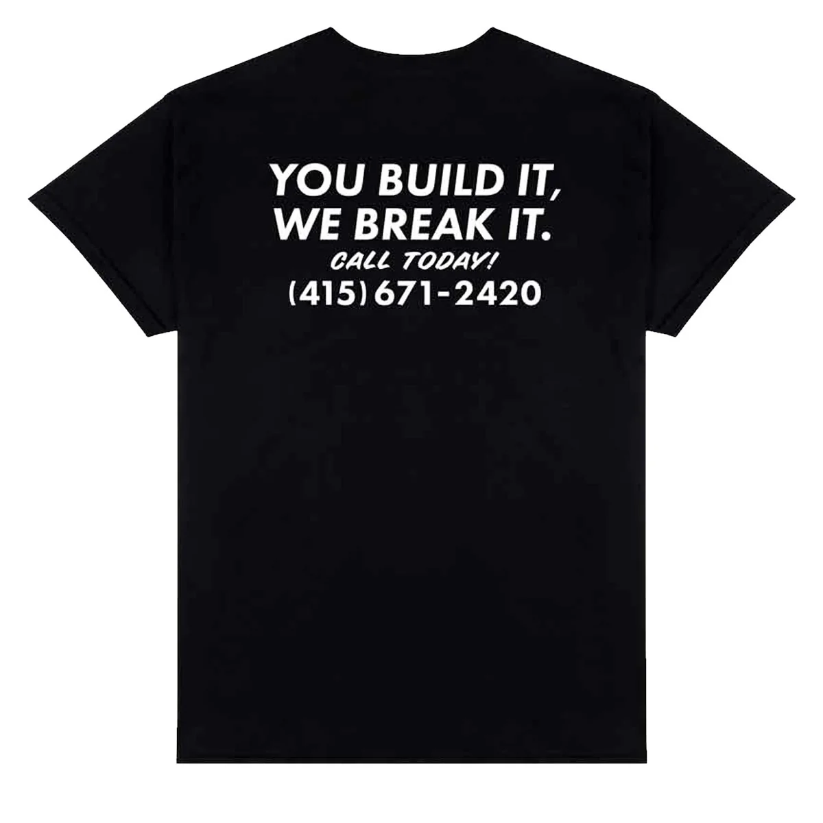 Thrasher Destruction T-Shirt - Black - Image 2