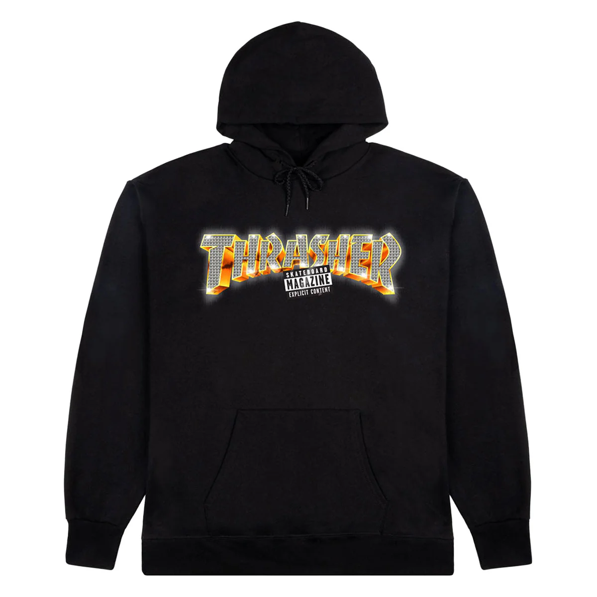 Thrasher Explicit Hoodie - Black