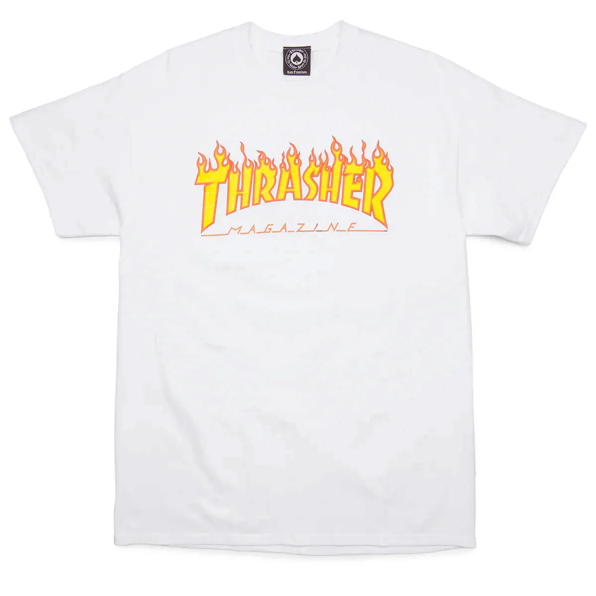 Thrasher Flame T-Shirt - White