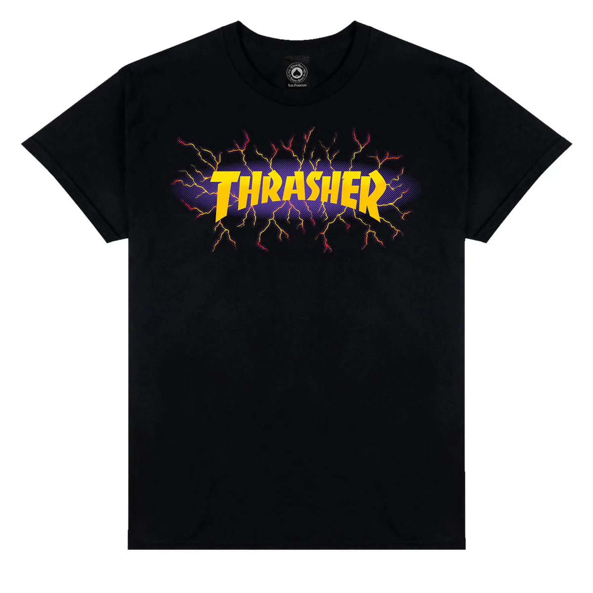 Thrasher Lightning T-Shirt - Black