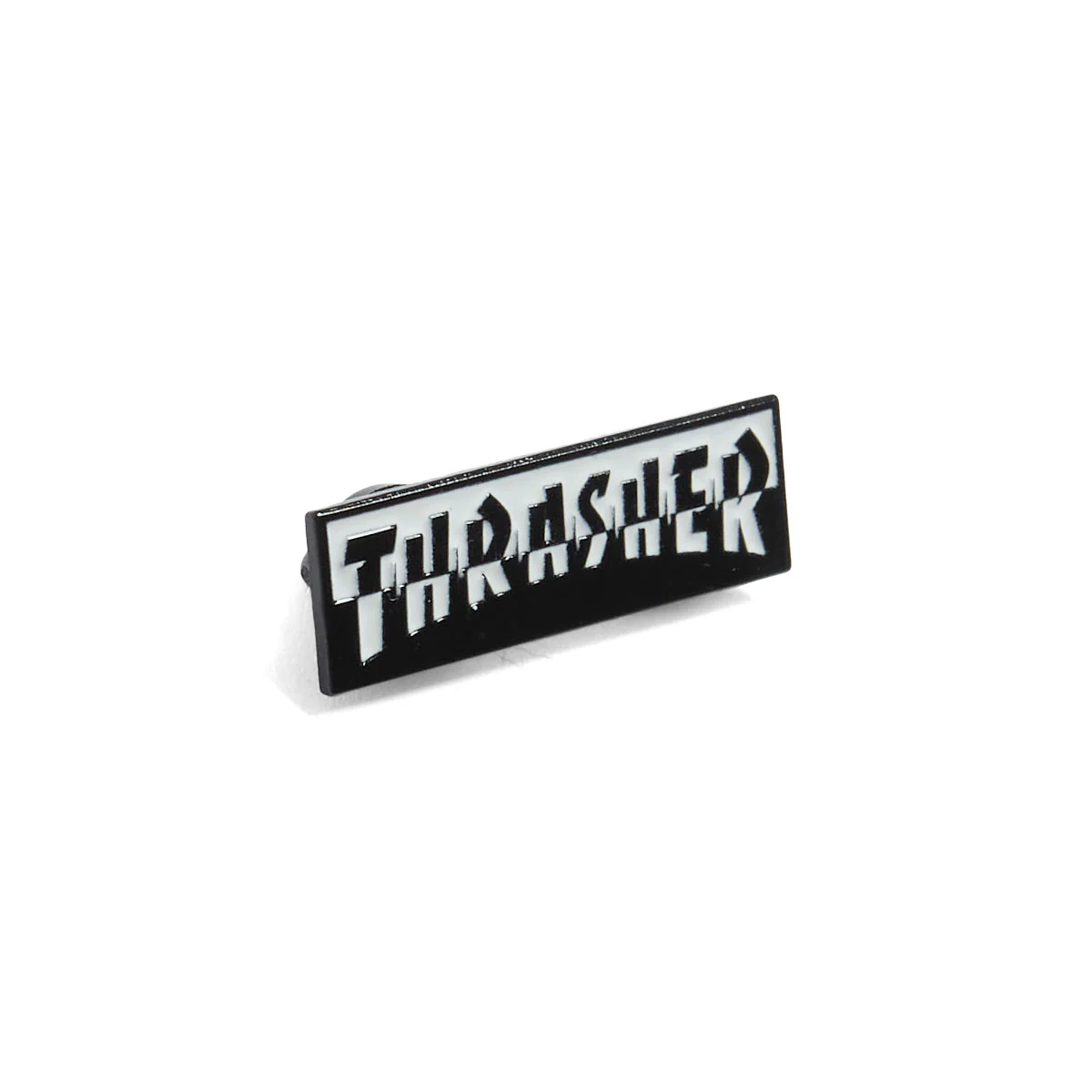 Thrasher Mixtape Lapel Pin - Black/White - Image 2