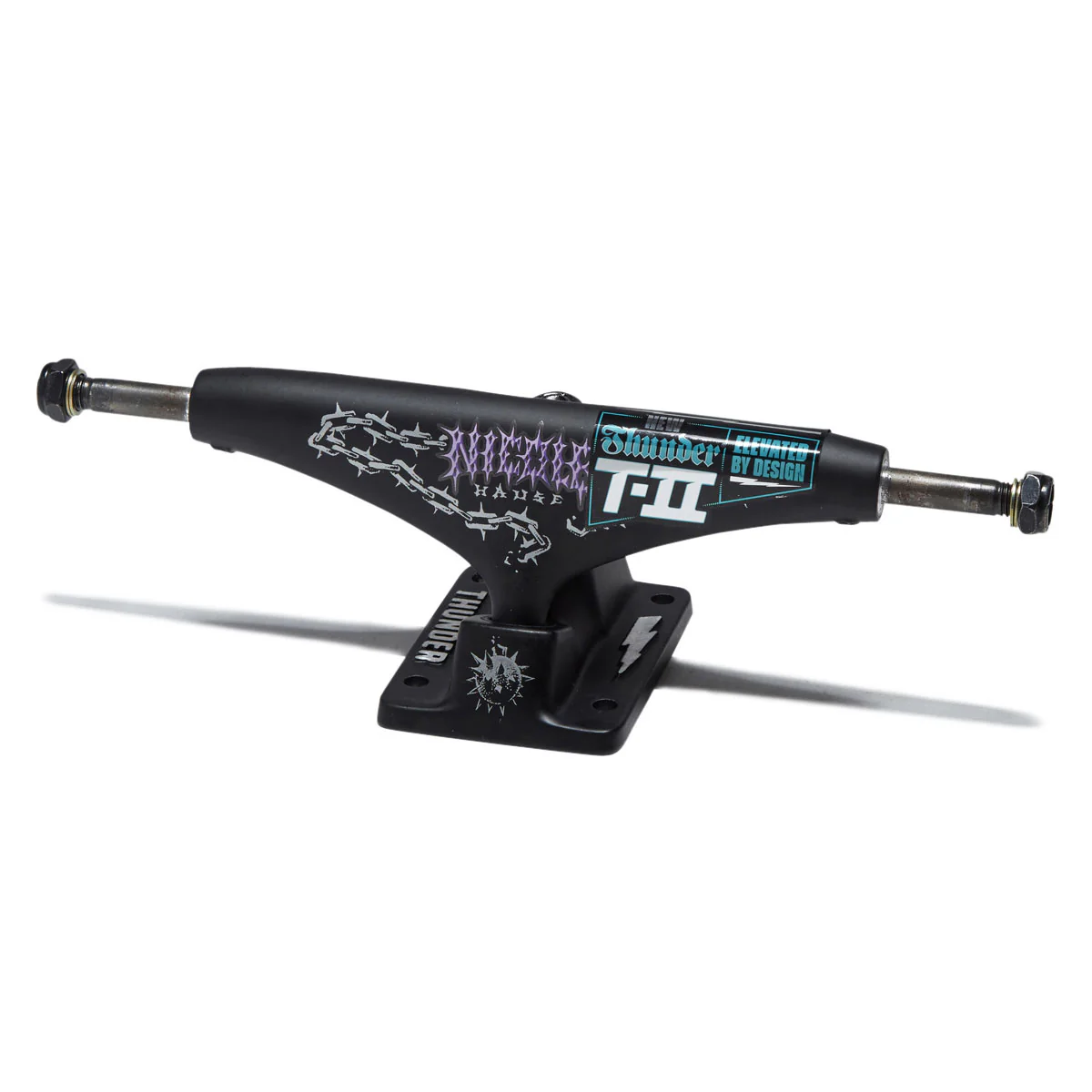 Thunder T-II Nicole Malice Skateboard Trucks - Black - 149mm