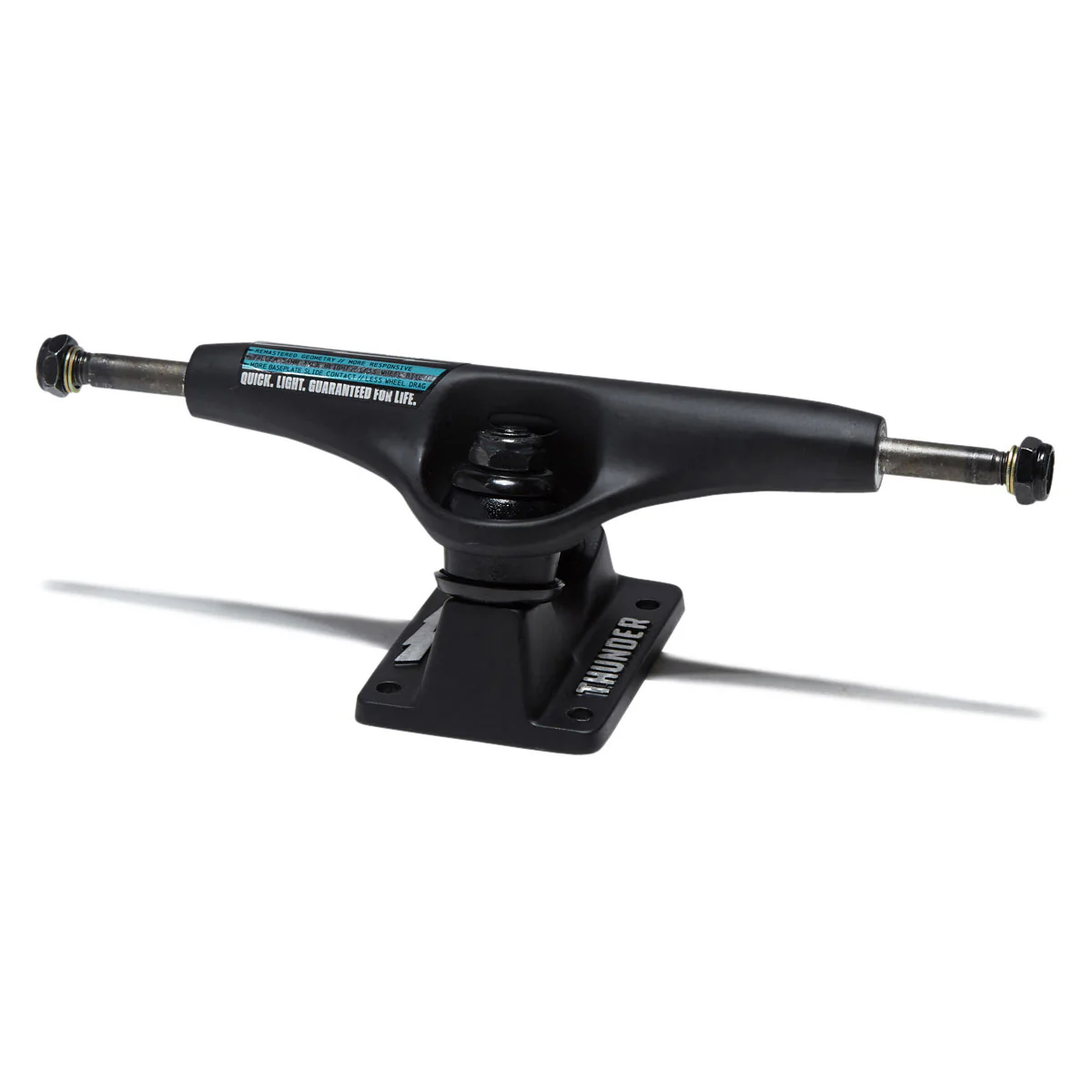 Thunder T-II Nicole Malice Skateboard Trucks - Black - 149mm - Image 2