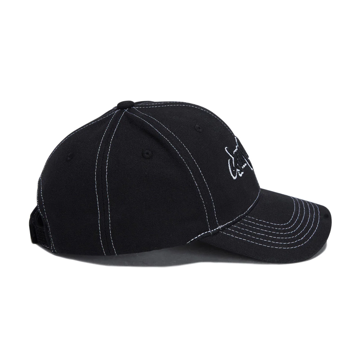 Timescan Script Logo Hat - Black - Image 3