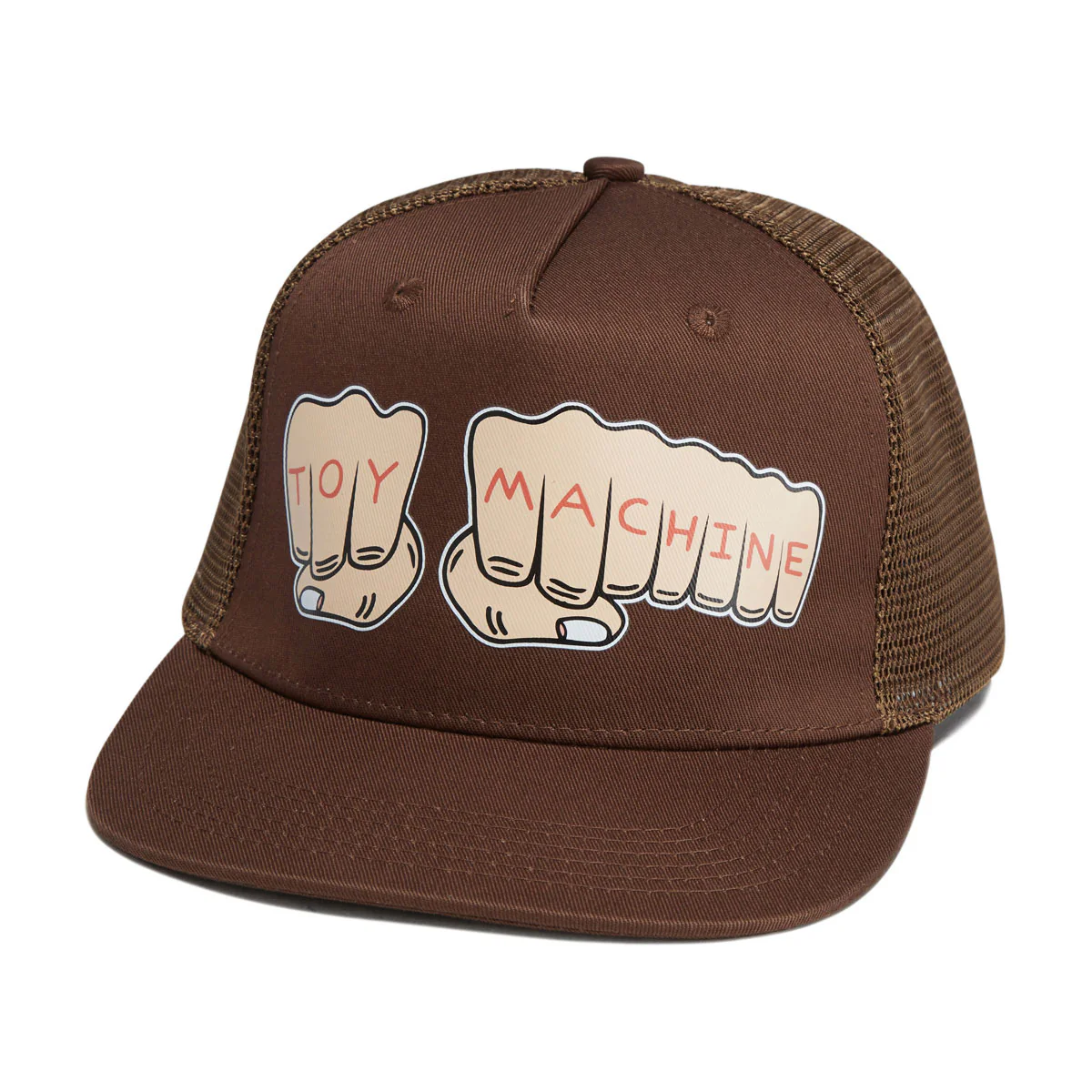 Toy Machine Fists Hat - Brown