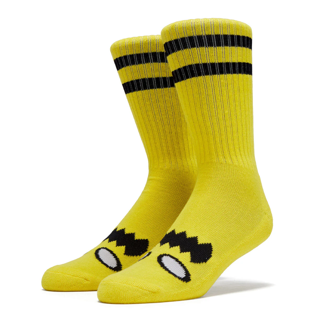 Toy Machine Monster Face Socks - Yellow