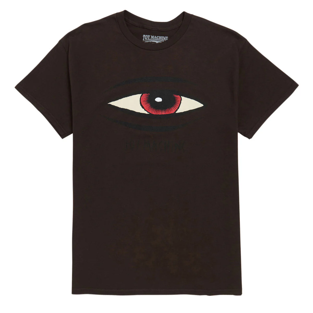 Toy Machine Sect Eye T-Shirt - Brown