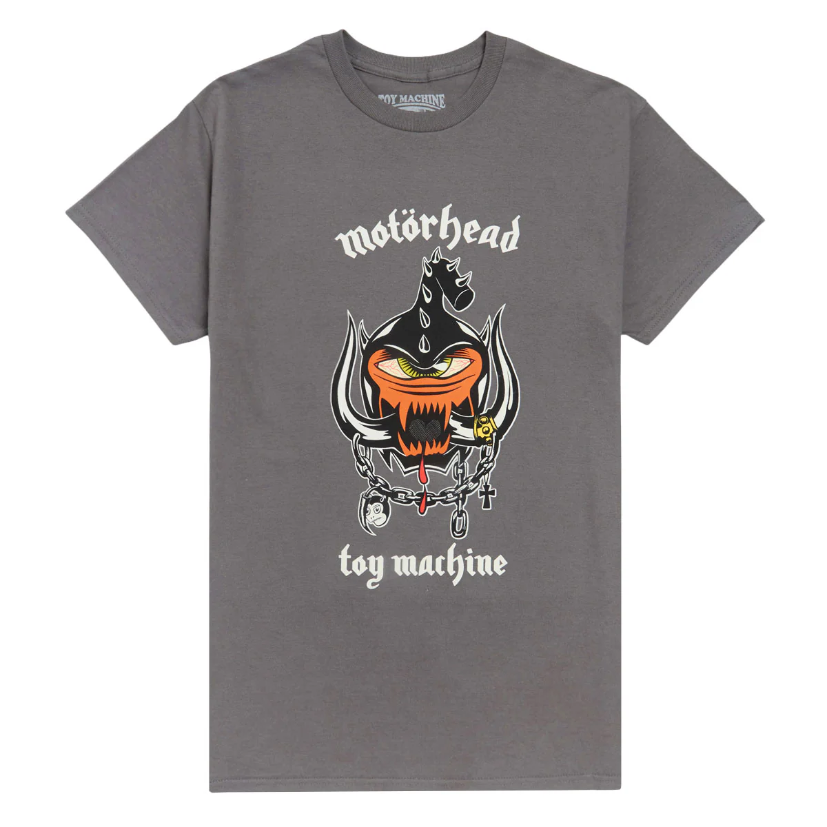 Toy Machine x Motörhead T-Shirt - Charcoal