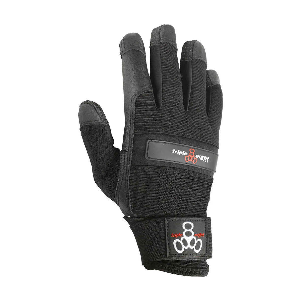 Triple Eight Downhill Slide Gloves - Black - Image 2