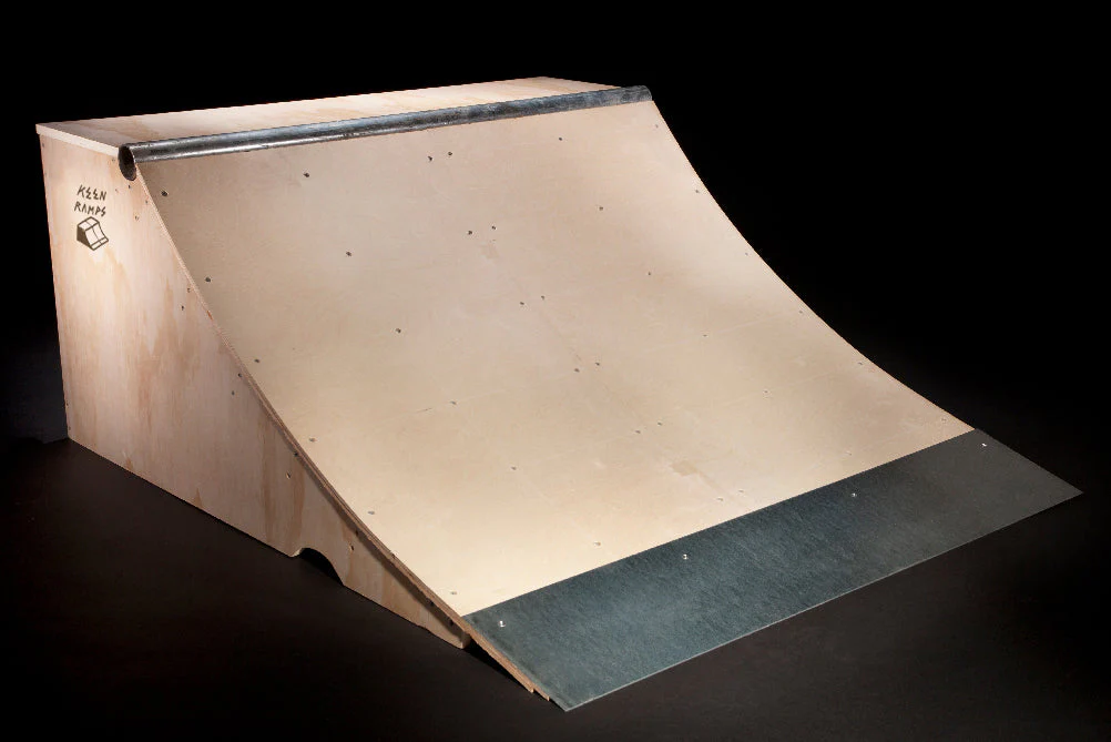 Keen Ramps (two) 2' x 4' Quarter Pipes - Image 2