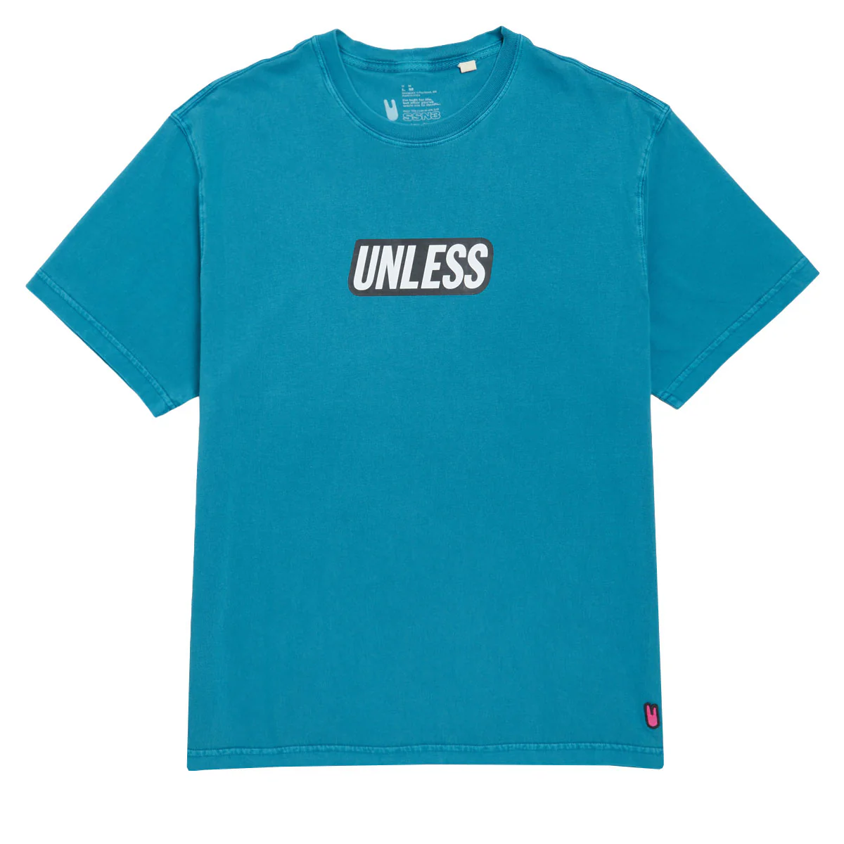 Unless Candy Bar T-Shirt - Blue Danube Washed