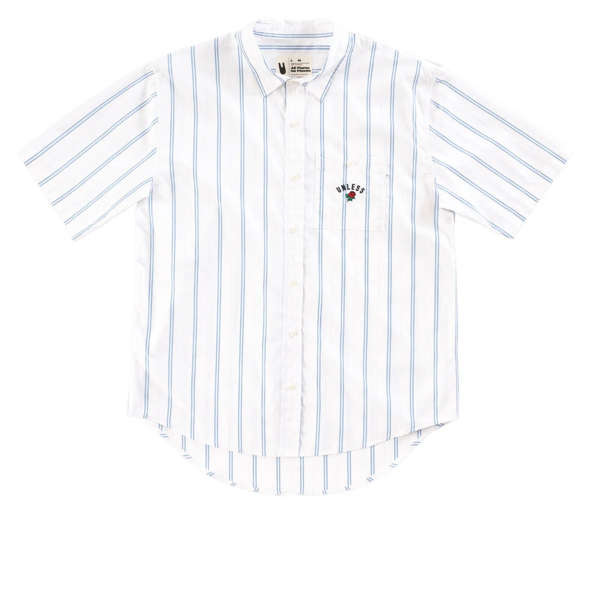 Unless Striped Shirt - White