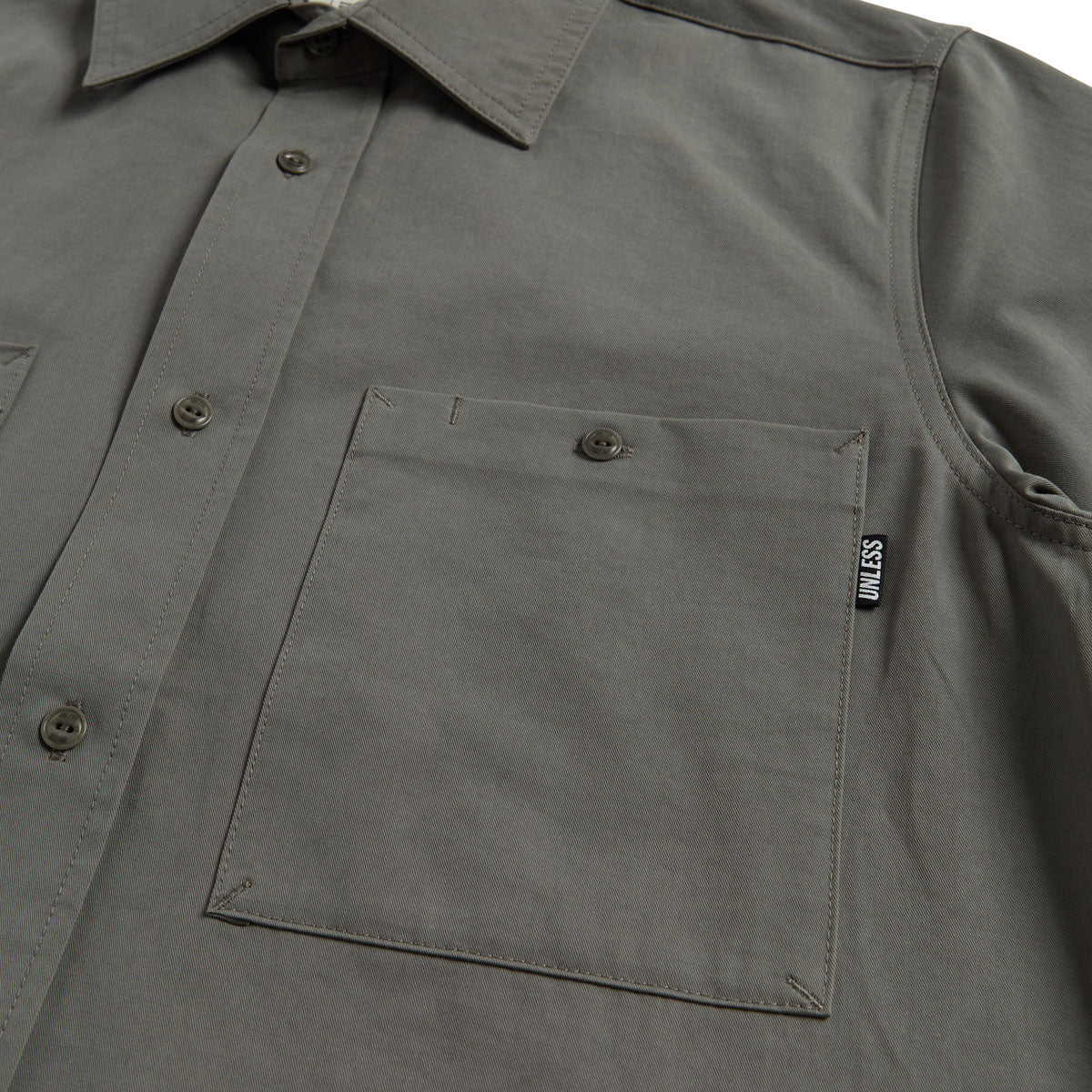 Unless Work Shirt - Smokey Olive - Image 2