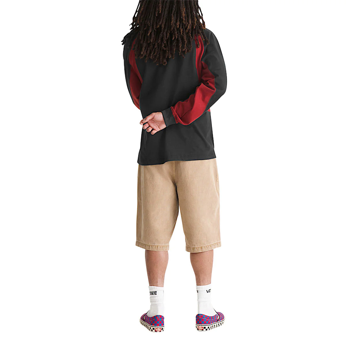 Vans Authentic Chino Baggy Shorts - Incense - Image 4