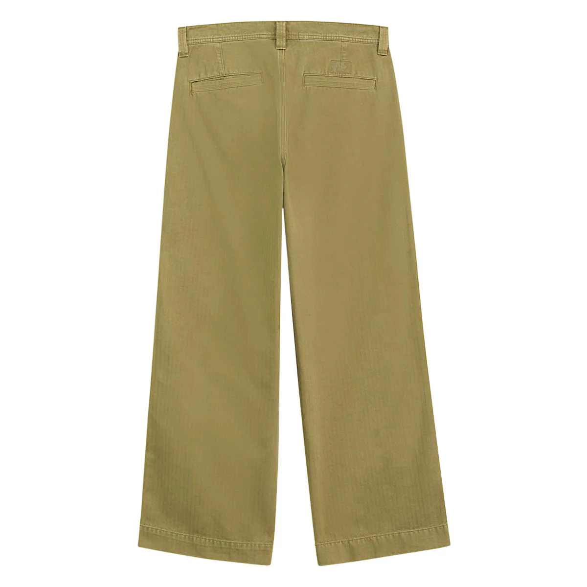 Vans Authentic Chino Loose Wide Leg Pants - Olive Brown - Image 5