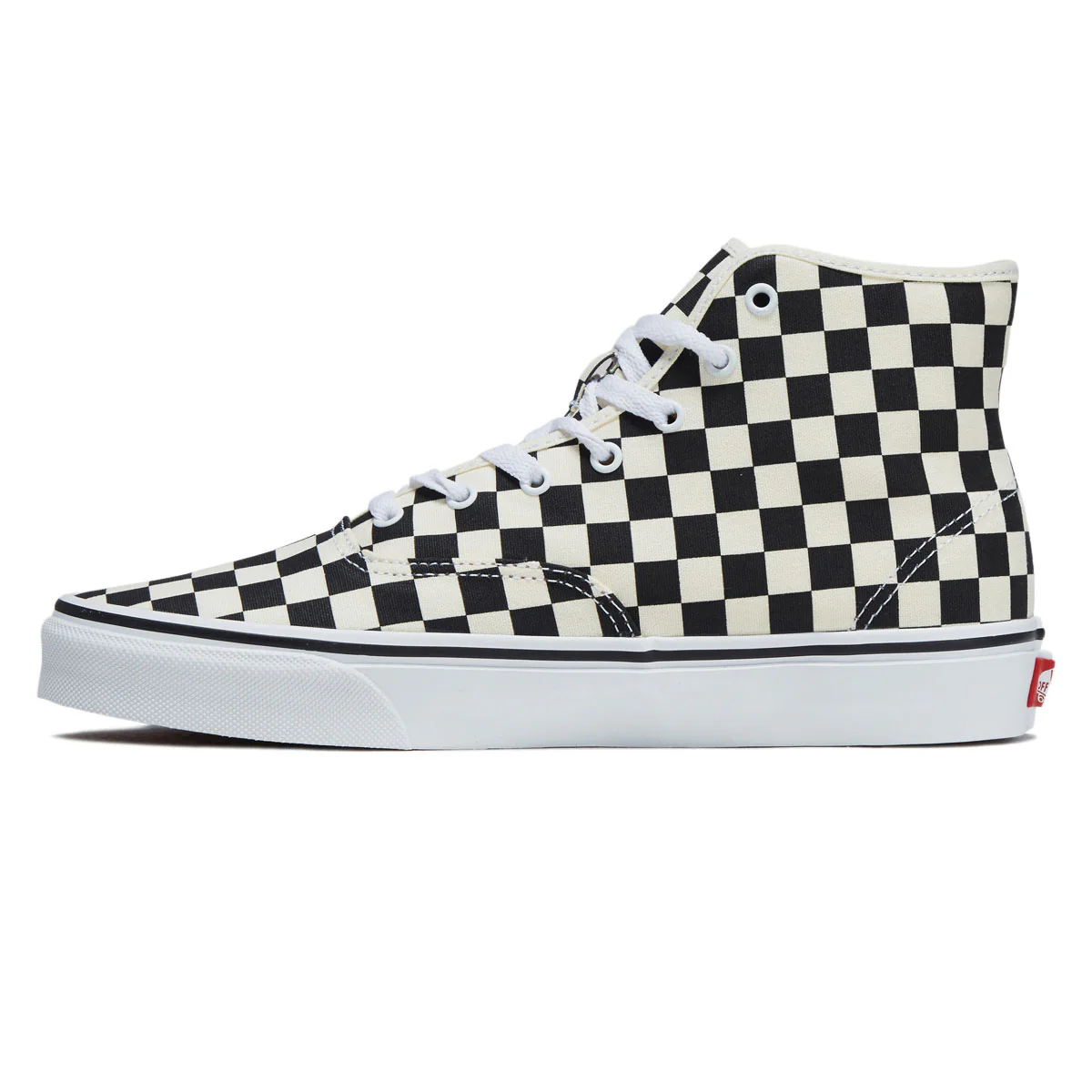 Vans Authentic Hi 2.0 Shoes - Checkerboard Black/True White - Image 2