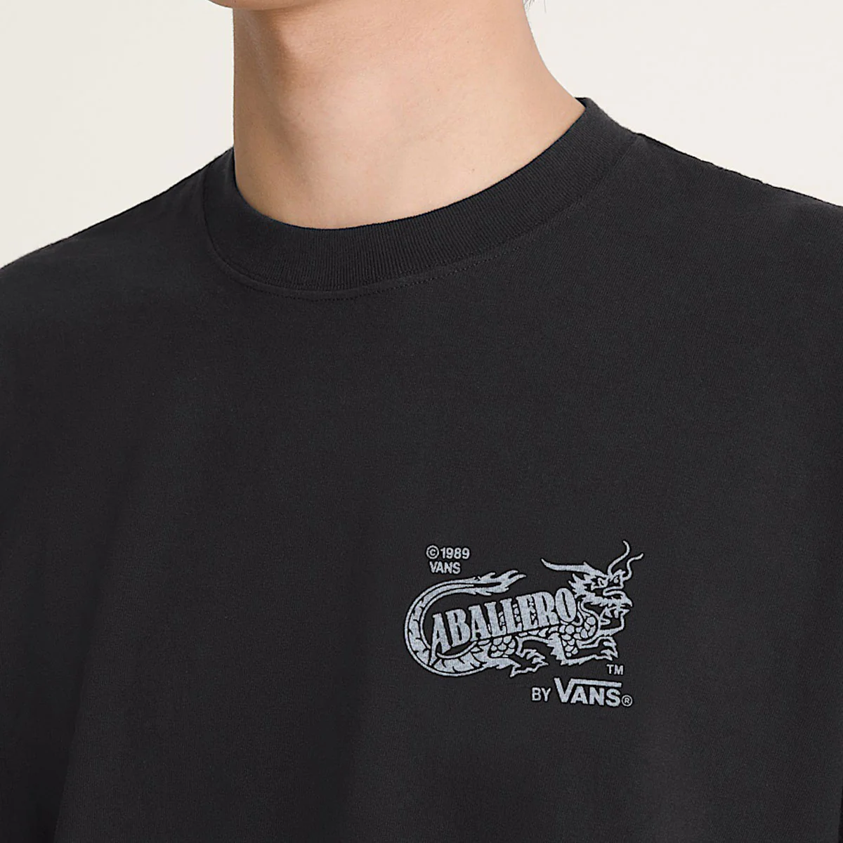 Vans Caballero T-Shirt - Black - Image 5