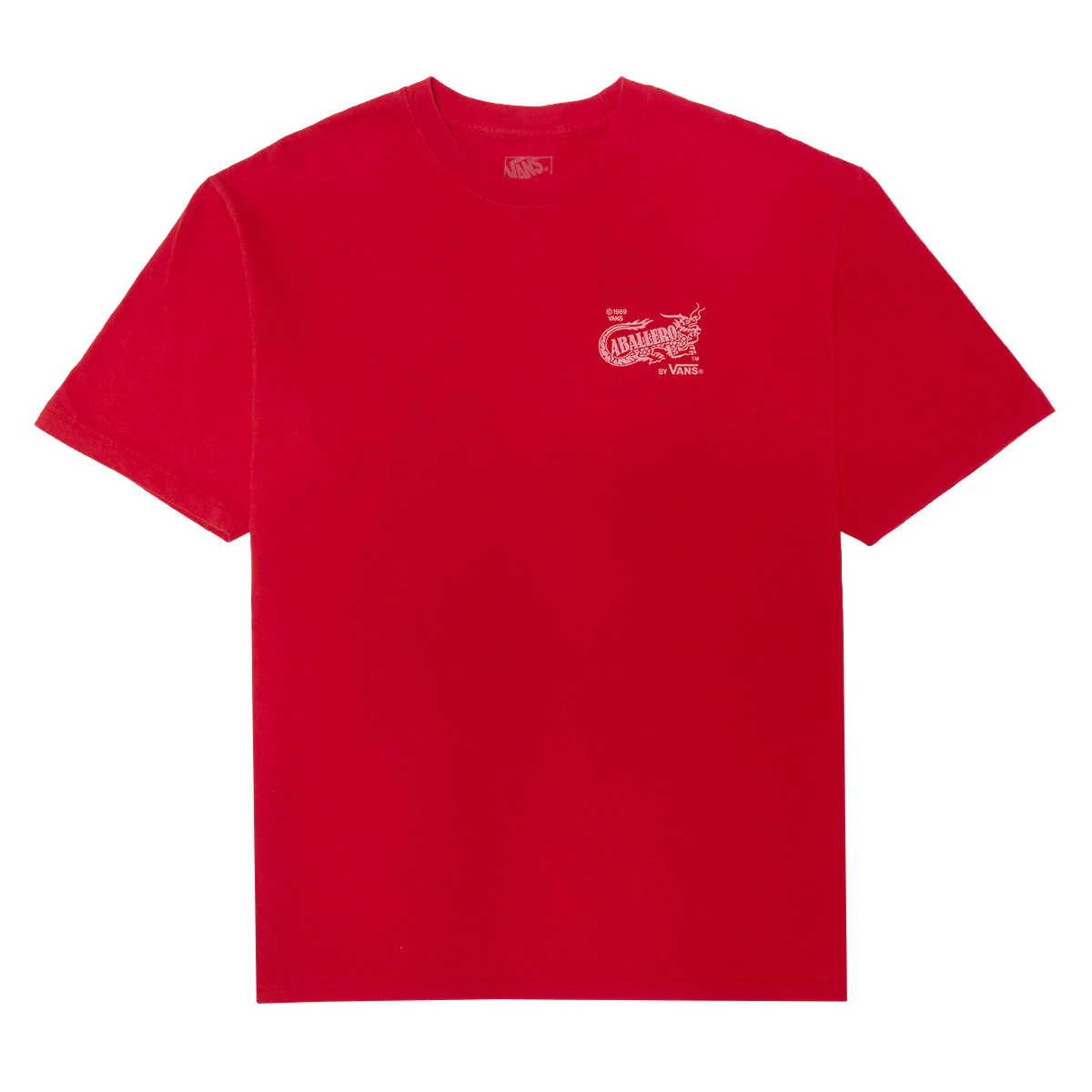 Vans Caballero T-Shirt - Racing Red - Image 2