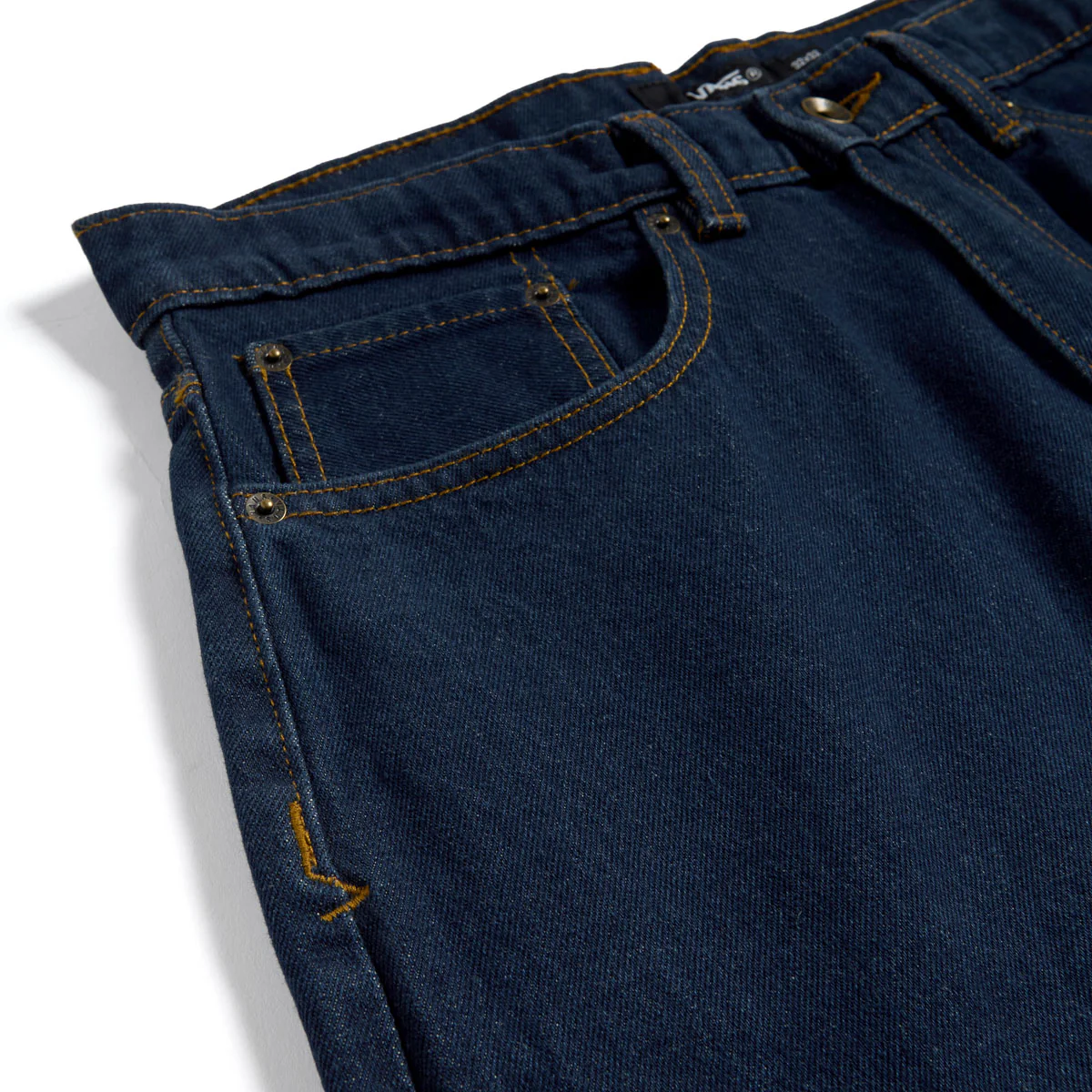 Vans Check 5 Loose Denim Jeans - Dark Rinse - Image 3
