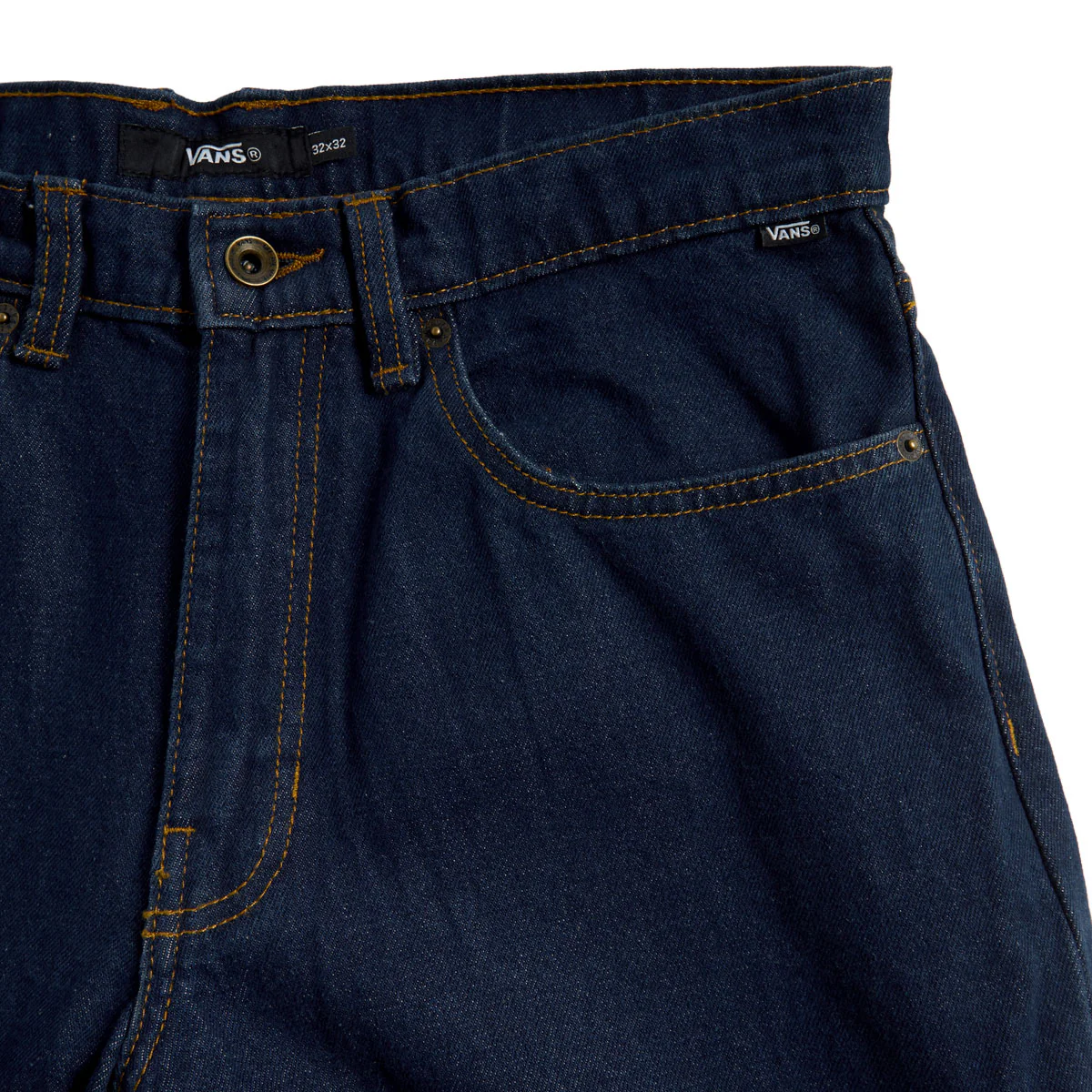Vans Check 5 Loose Denim Jeans - Dark Rinse - Image 4