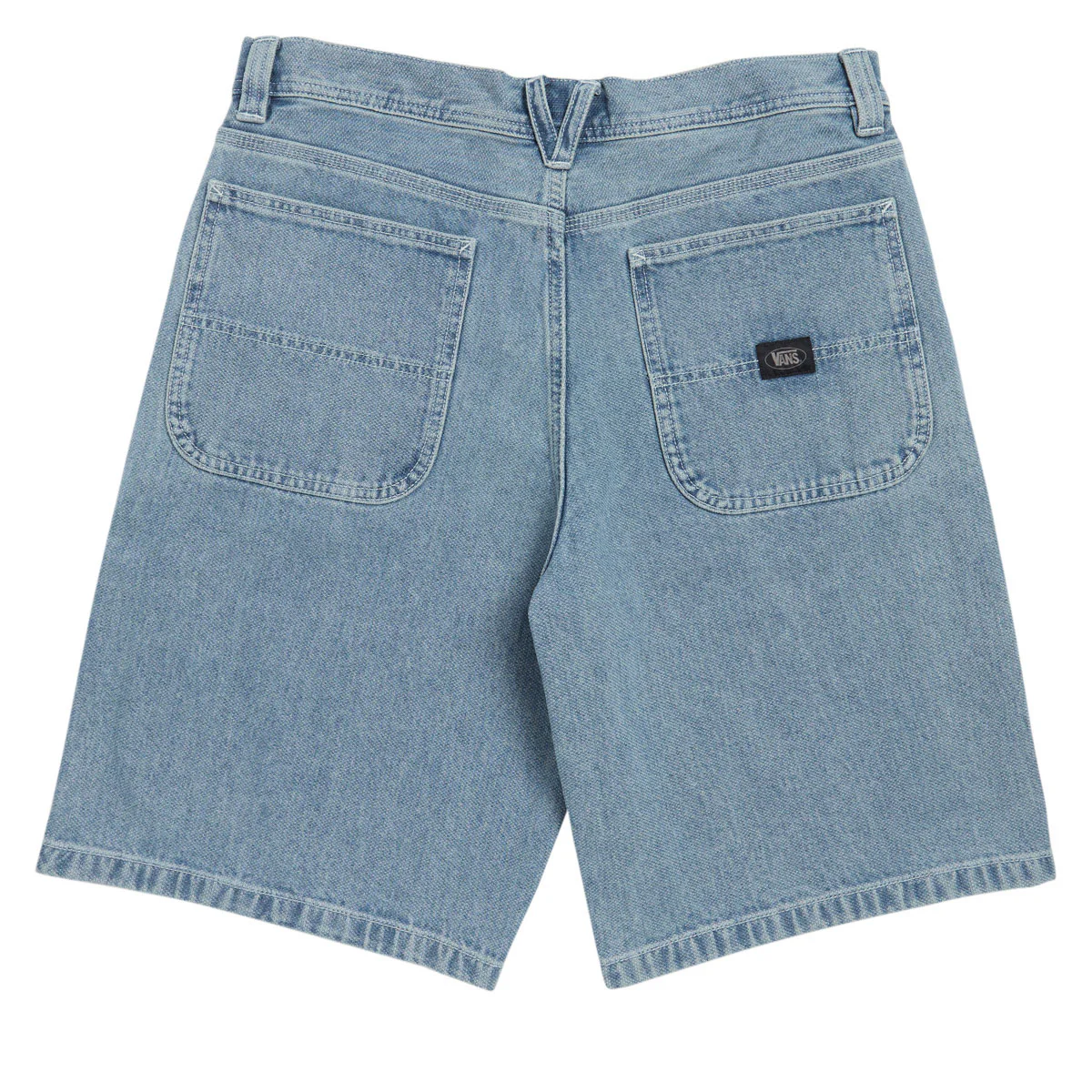 Vans Chore Loose Denim Shorts - Stonewash Blue - Image 2