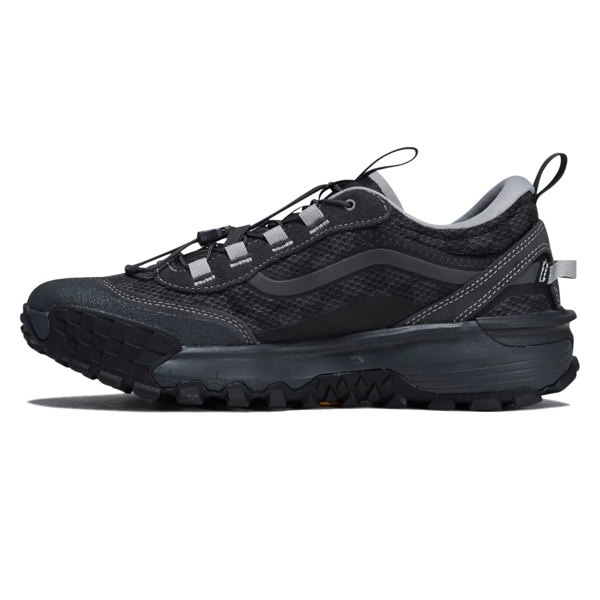 Vans Crosspath XC Shoes - Checkerboard Charcoal Gray - Image 2