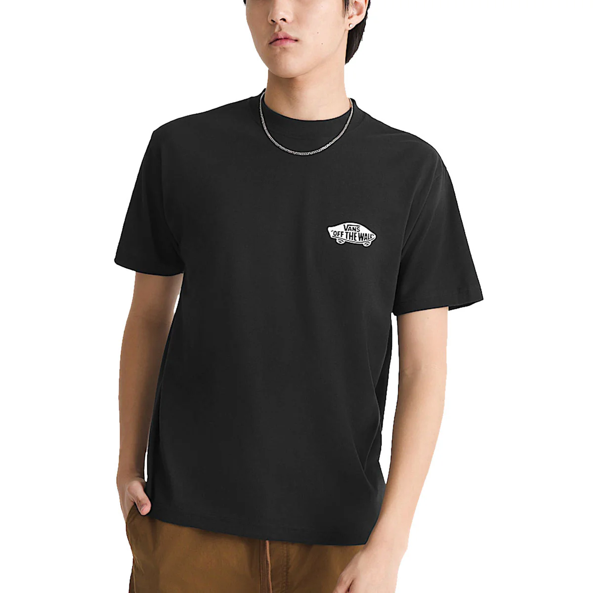 Vans Double Standard T-Shirt - Black/White - Image 3