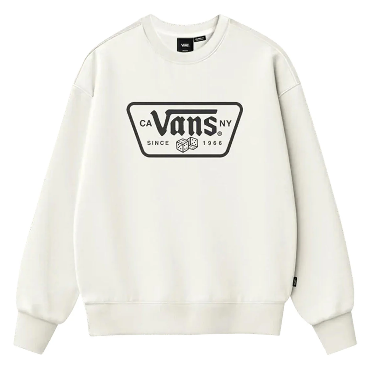 Vans Knu Patch Crew Sweatshirt - Marshmallow